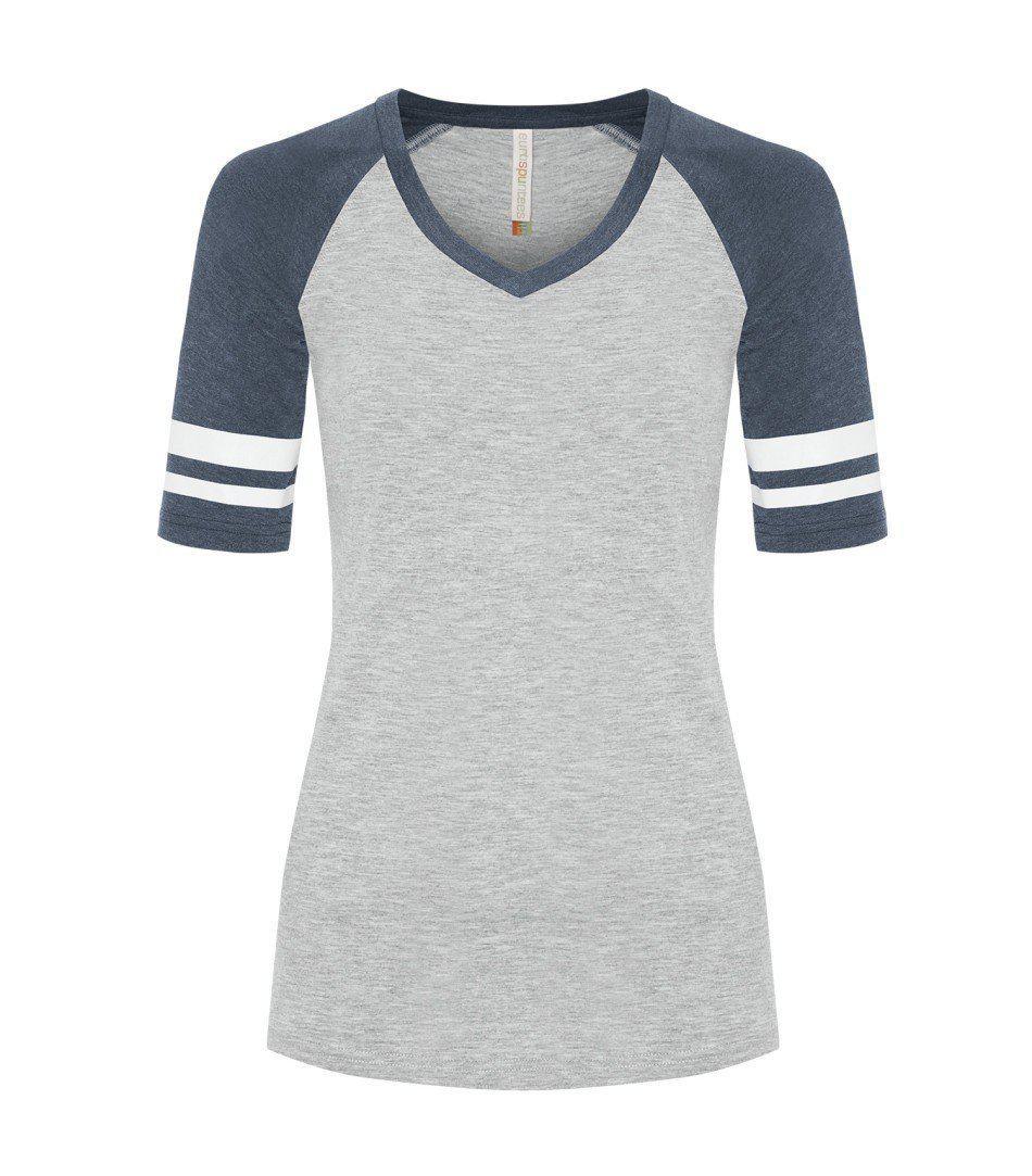 ATC™ EUROSPUN® RING SPUN BASEBALL LADIES' TEE. ATC0822L - Tagit Express