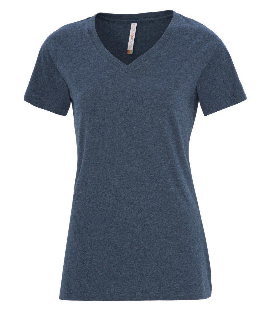 ATC™ EUROSPUN® RING SPUN V-NECK LADIES' TEE. ATC8001L - Tagit Express