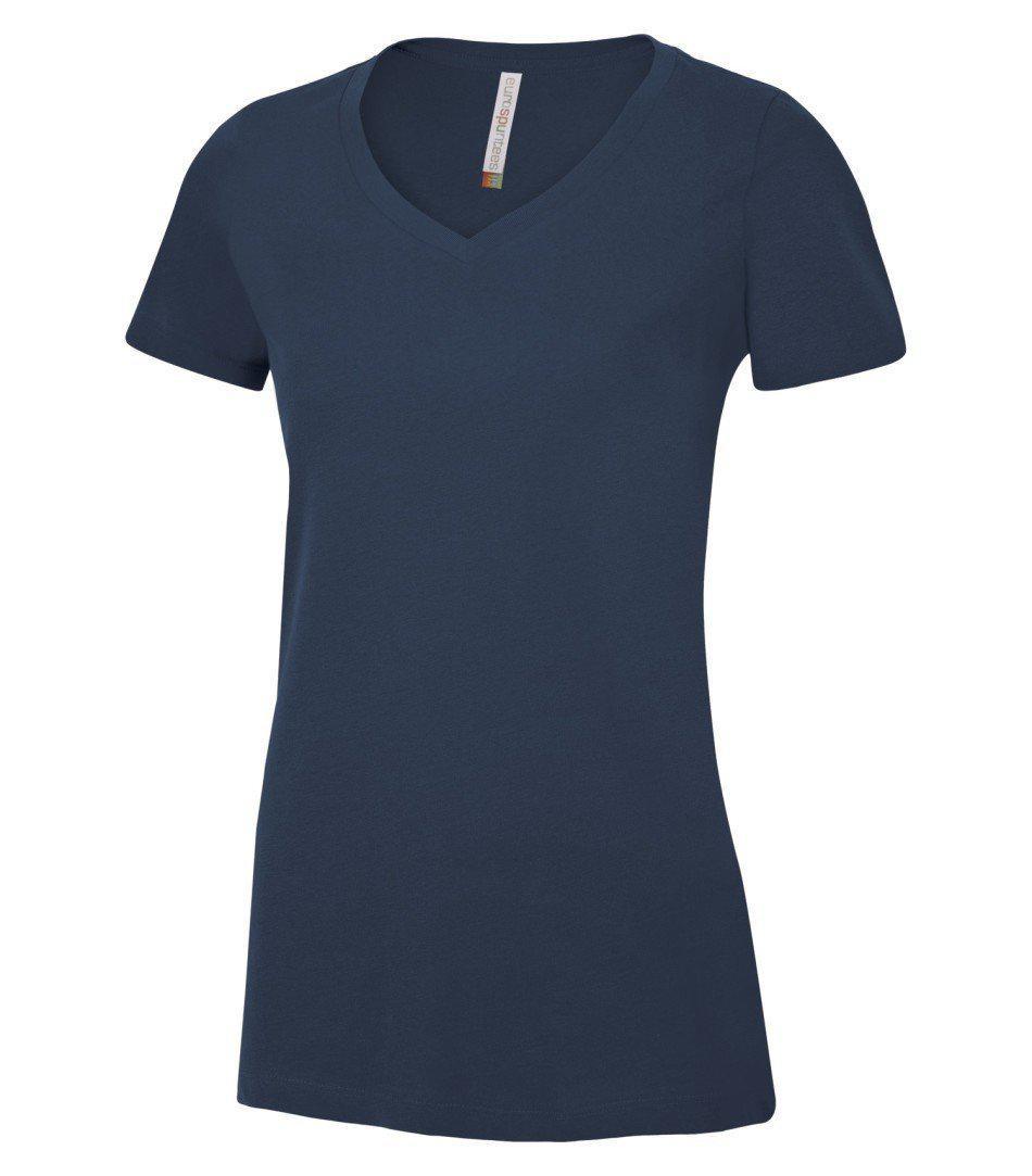 ATC™ EUROSPUN® RING SPUN V-NECK LADIES' TEE. ATC8001L - Tagit Express