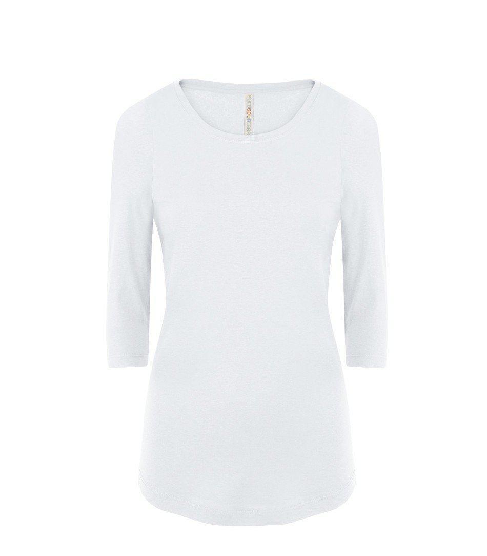 ATC™ EUROSPUN® RING SPUN 3/4 SLEEVE LADIES’ TEE. ATC8003L - Tagit Express