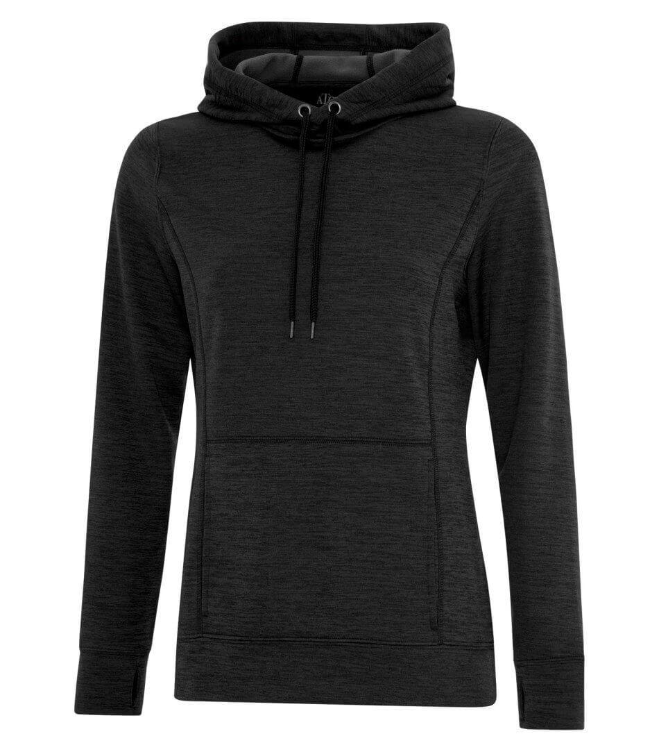 ATC™ DYNAMIC HEATHER FLEECE HOODED LADIES' SWEATSHIRT. L2033 - Tagit Express
