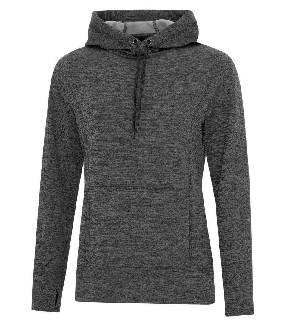 ATC™ DYNAMIC HEATHER FLEECE HOODED LADIES' SWEATSHIRT. L2033 - Tagit Express