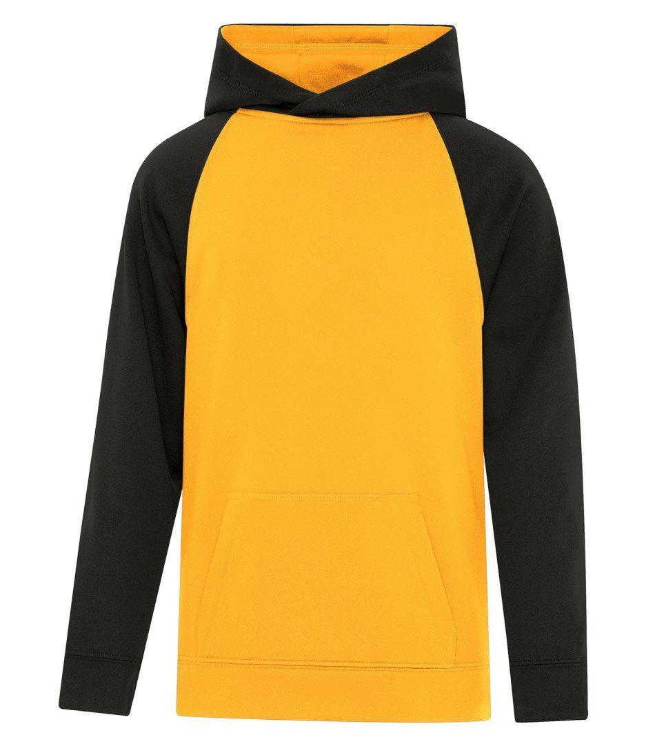 ATC™ GAME DAY™FLEECE TWO TONE HOODED YOUTH SWEATSHIRT. Y2037