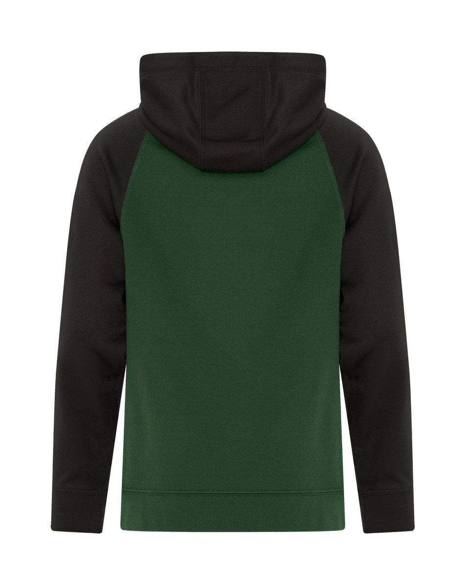 ATC™ GAME DAY™FLEECE TWO TONE HOODED YOUTH SWEATSHIRT. Y2037
