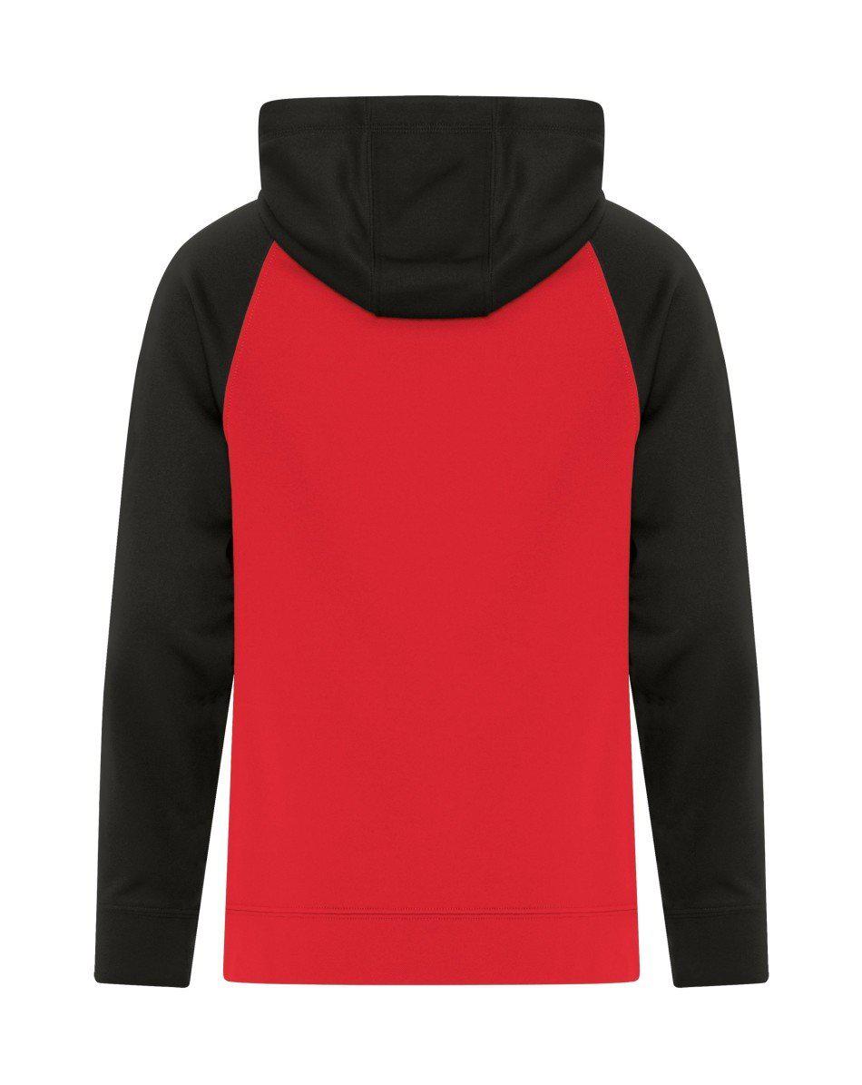 ATC™ GAME DAY™FLEECE TWO TONE HOODED YOUTH SWEATSHIRT. Y2037
